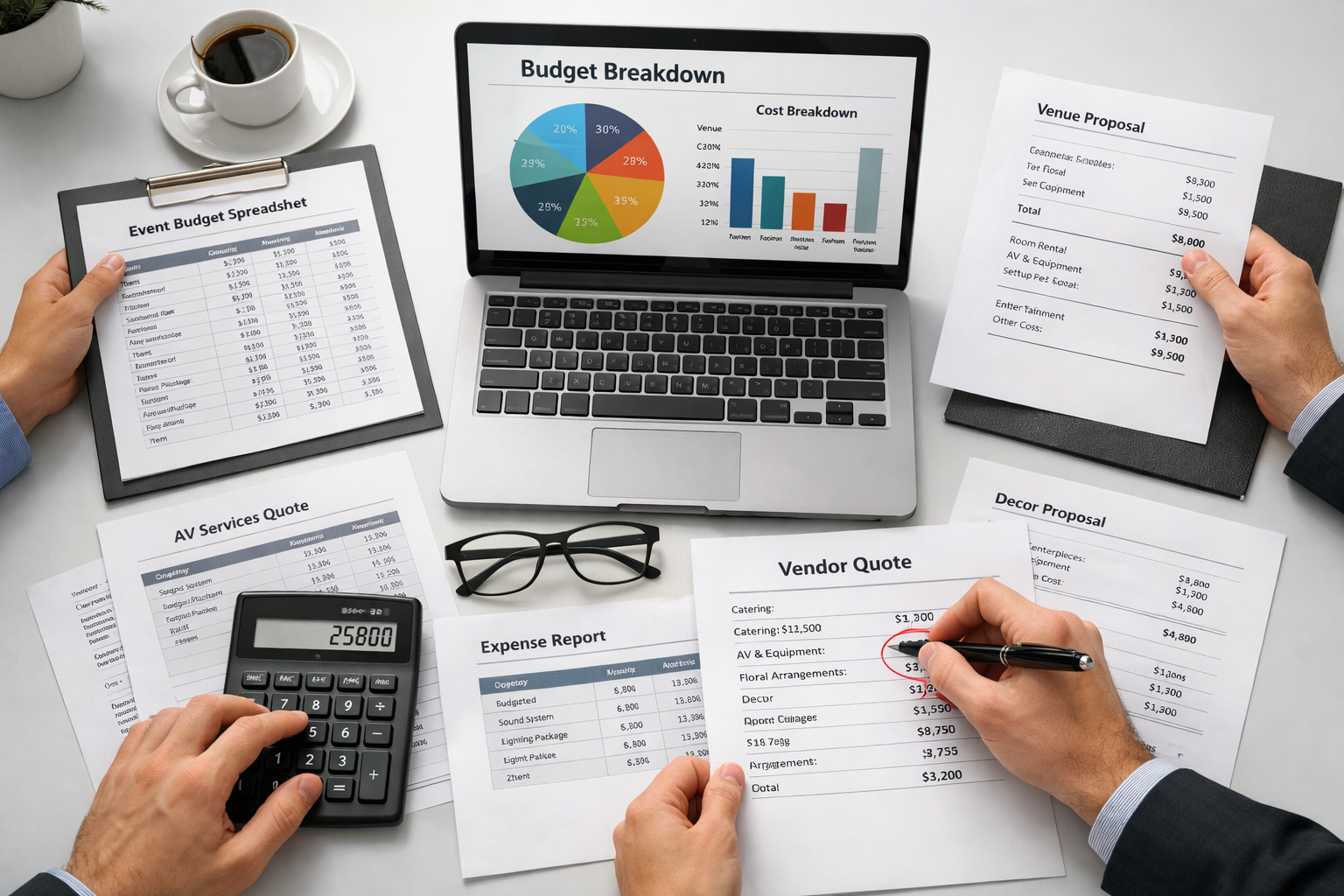 Etkinlik butce planlama calismasi