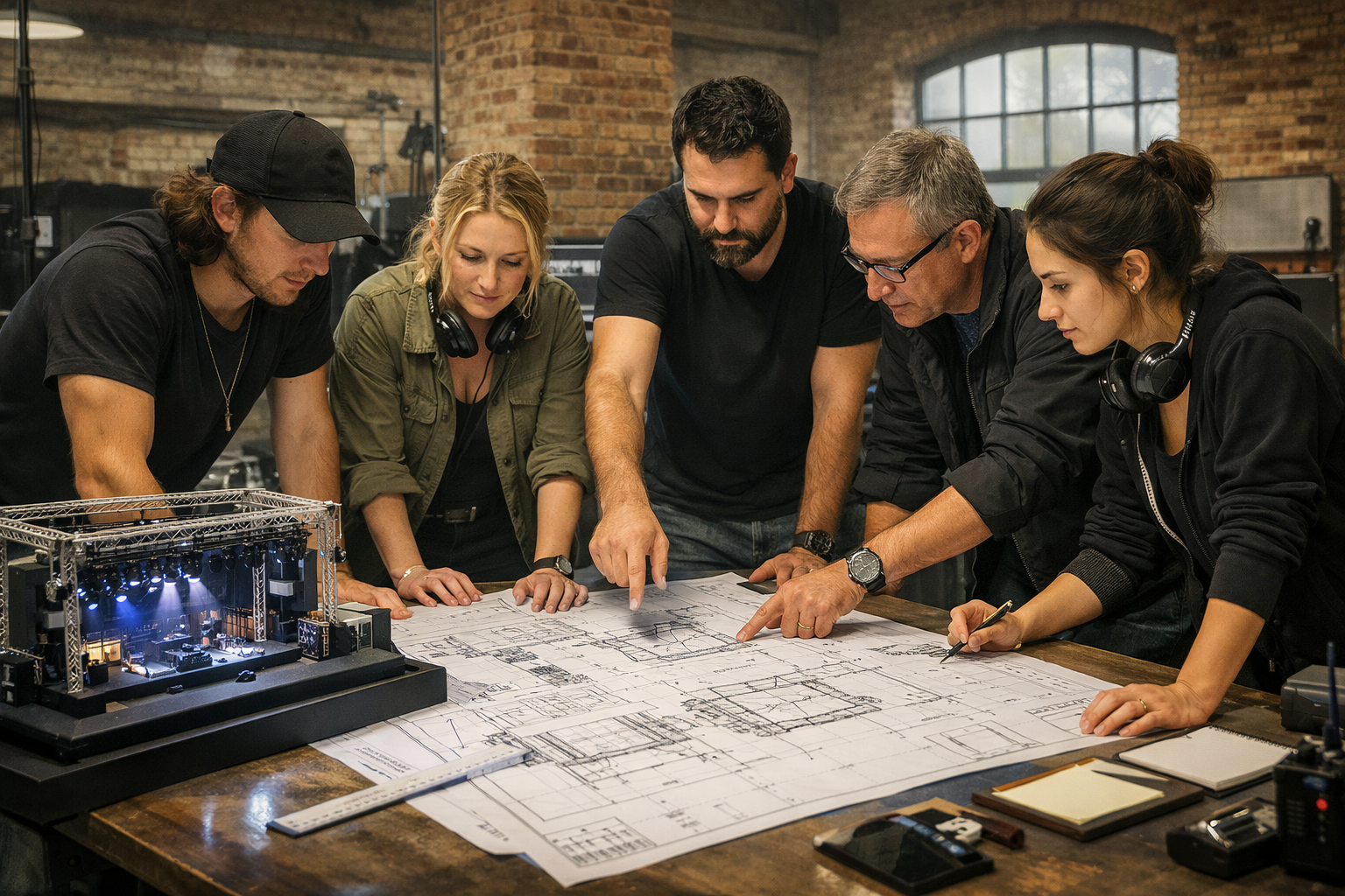 Sahne+ etkinlik planlama ekibi