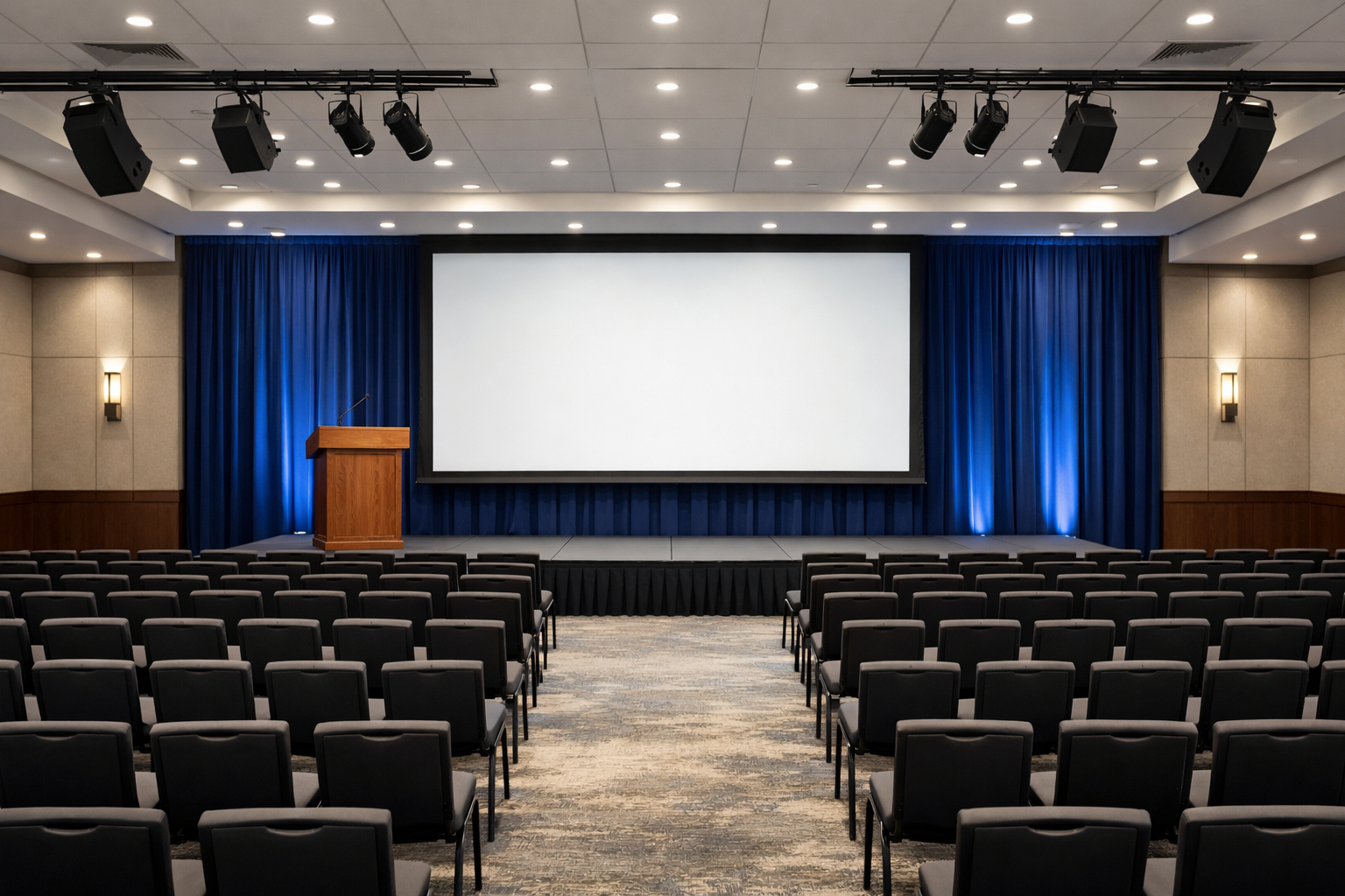 Kurumsal konferans salonu duzeni